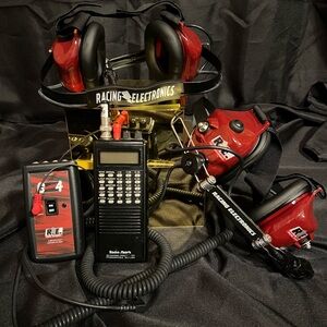 Racing Electronics RE2000 Alpha Scanner and Headset Kit